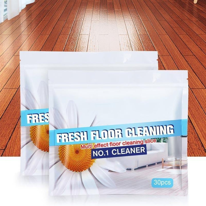 Floor cleaning slices, all-purpose solution for home cleaning and tough stain removal
