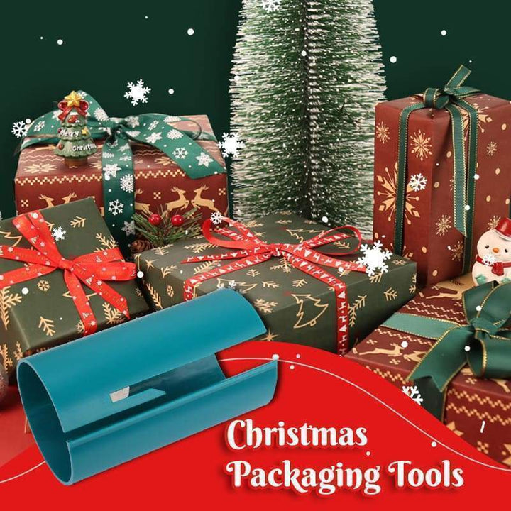 Durable gift paper cutting tool, makes clean edges on all packaging for professional-looking presents