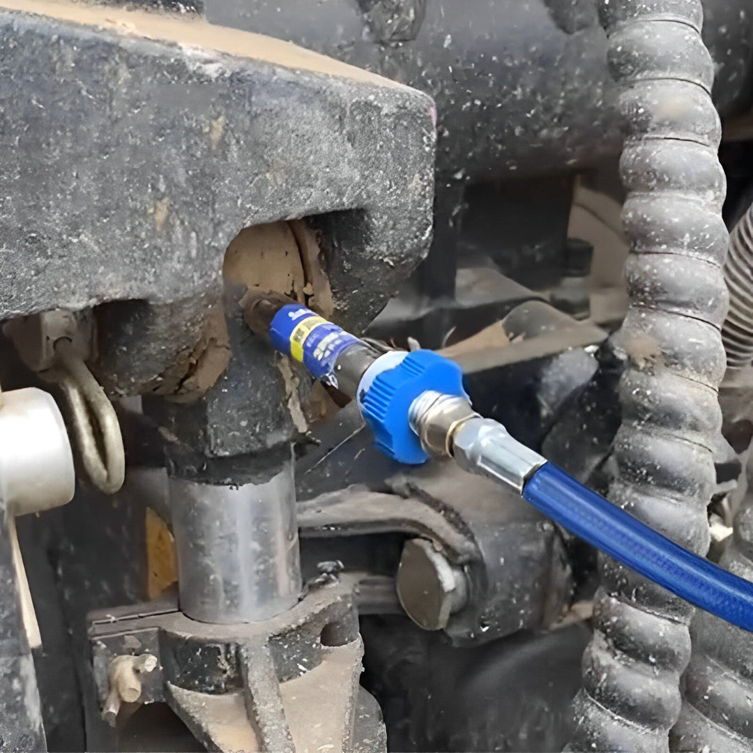 Universal grease pump adapter for tools & equipment, essential for lubrication & maintenance needs