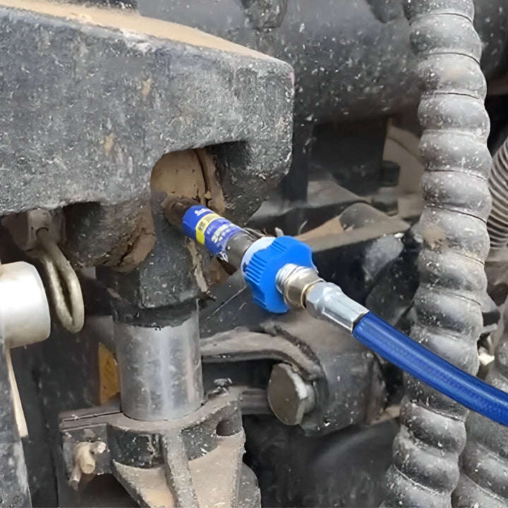 Universal grease pump adapter for tools & equipment, essential for lubrication & maintenance needs