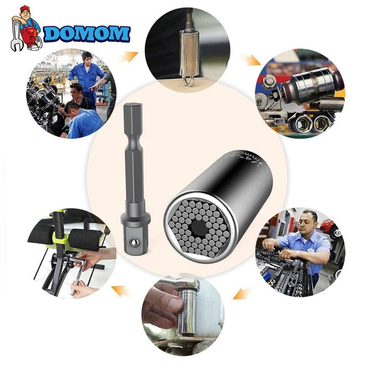 Universal Grip Socket Tool for mechanic and auto repair tasks; a versatile hand tool for DIY home improvement.