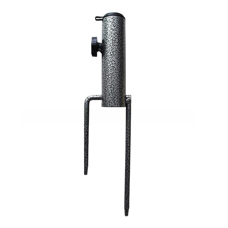 Universal ground anchor umbrella holder, providing shade and stability for your outdoor setup.