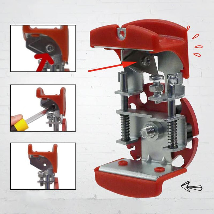 Close-up of a universal wire stripping tool, essential hand tool for cable preparation and DIY projects