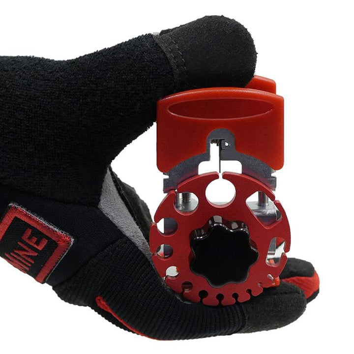Versatile handheld wire stripper tool, designed for universal use in electrical work and DIY tasks