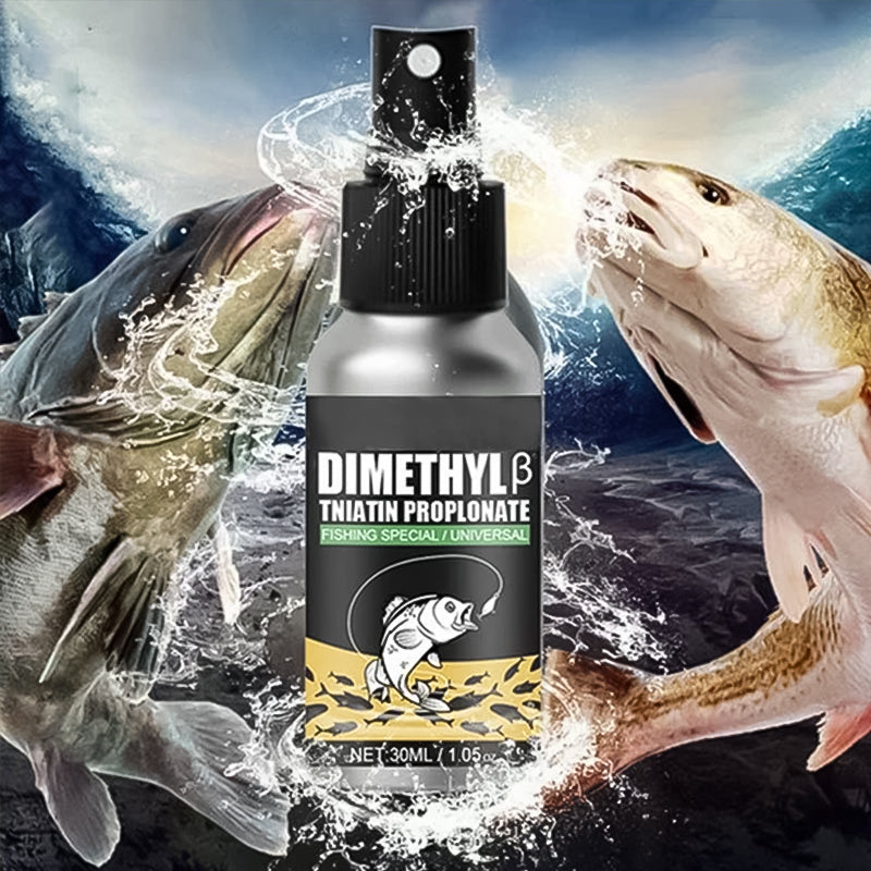 Universal liquid fishing bait attractant, enhancing catch for all fish species, 100ml bottle.
