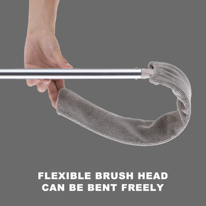 Ergonomic long handle crevice brush, a must-have cleaning tool for efficient dust removal