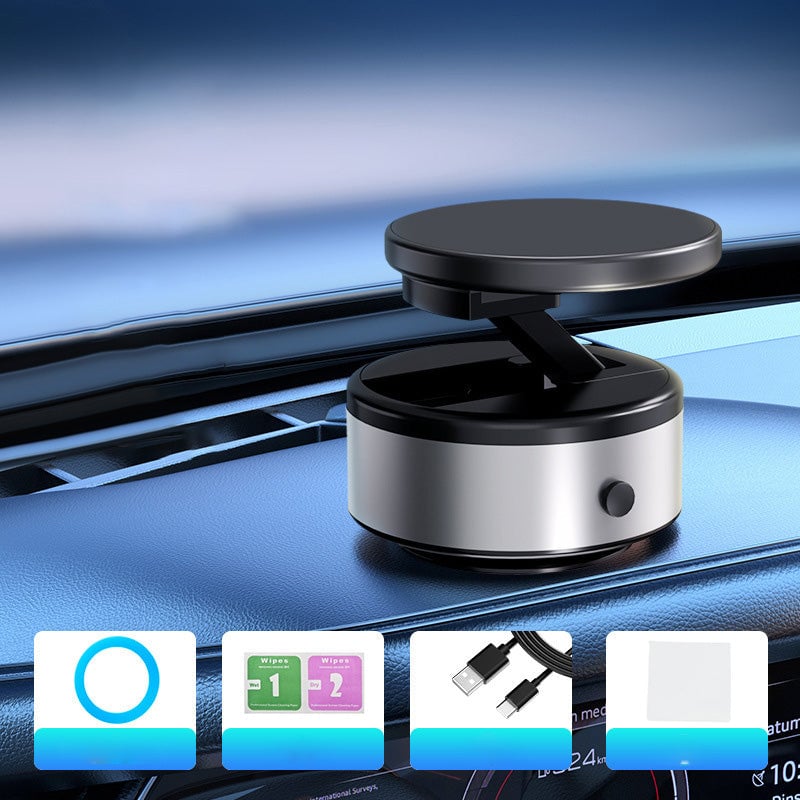 Universal auto accessory: magnetic car phone mount, easy to install