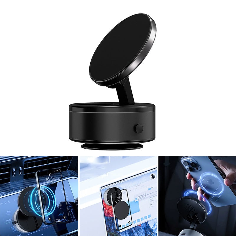 Magnetic car mount with strong hold, suitable for all smartphones