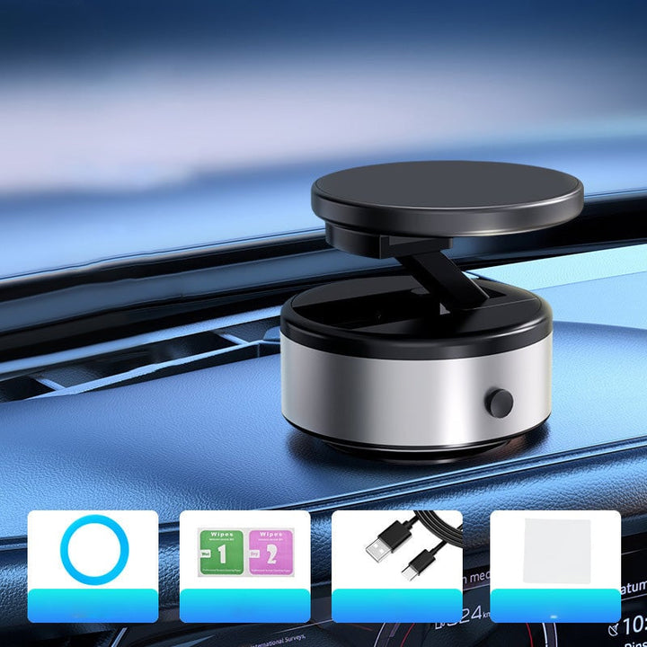 Auto accessory: universal magnetic car phone mount, easy-to-use
