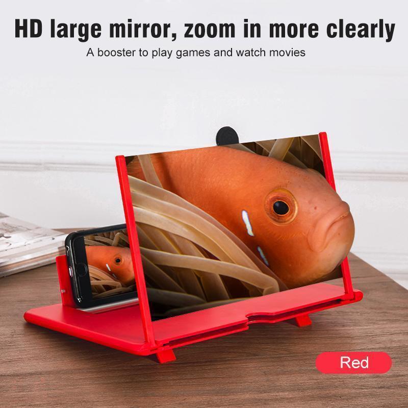 Universal mobile phone screen magnifier, a perfect phone accessory for a big screen experience
