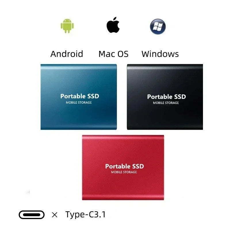 High-speed data transfer with Universal Portable 128TB External SSD. Essential mobile storage for all devices.