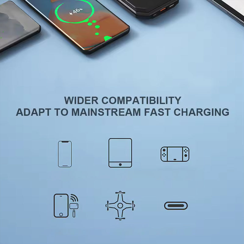 Sleek black Universal Retractable Fast Car Charger, a modern addition to any vehicle's electronics