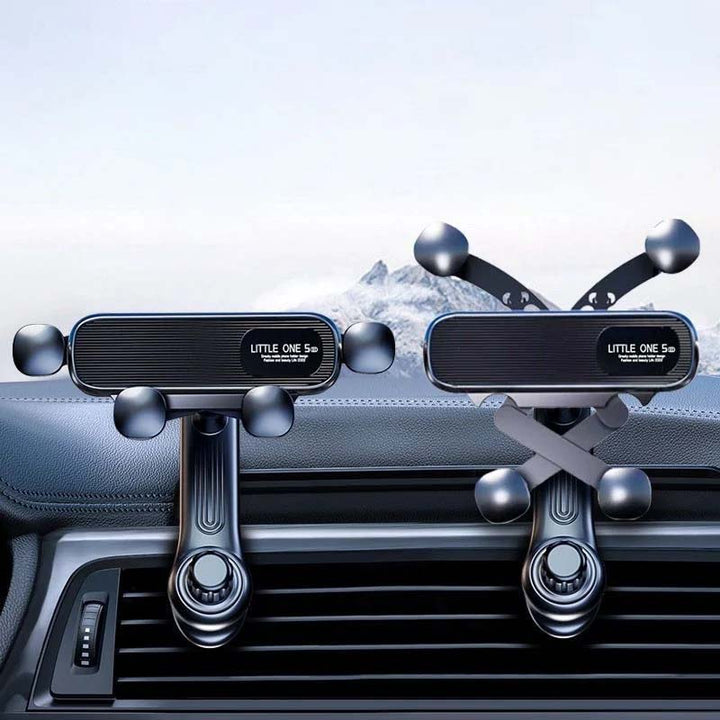 Gadget for safe driving: a universal rotatable car phone holder simplifying in-car phone usage
