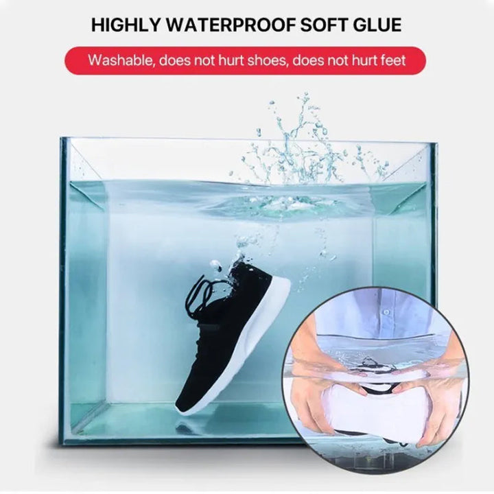 Versatile shoe glue for leather, rubber, and canvas, strong hold for torn soles and detached uppers