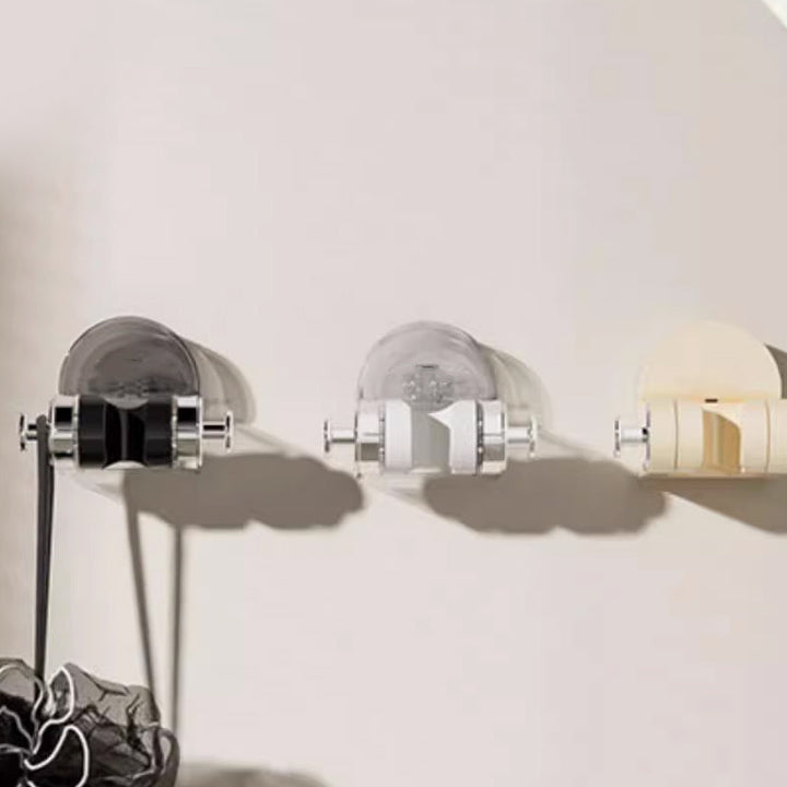 Heavy-duty suction shower head holder, organizer for shampoo and shower accessories