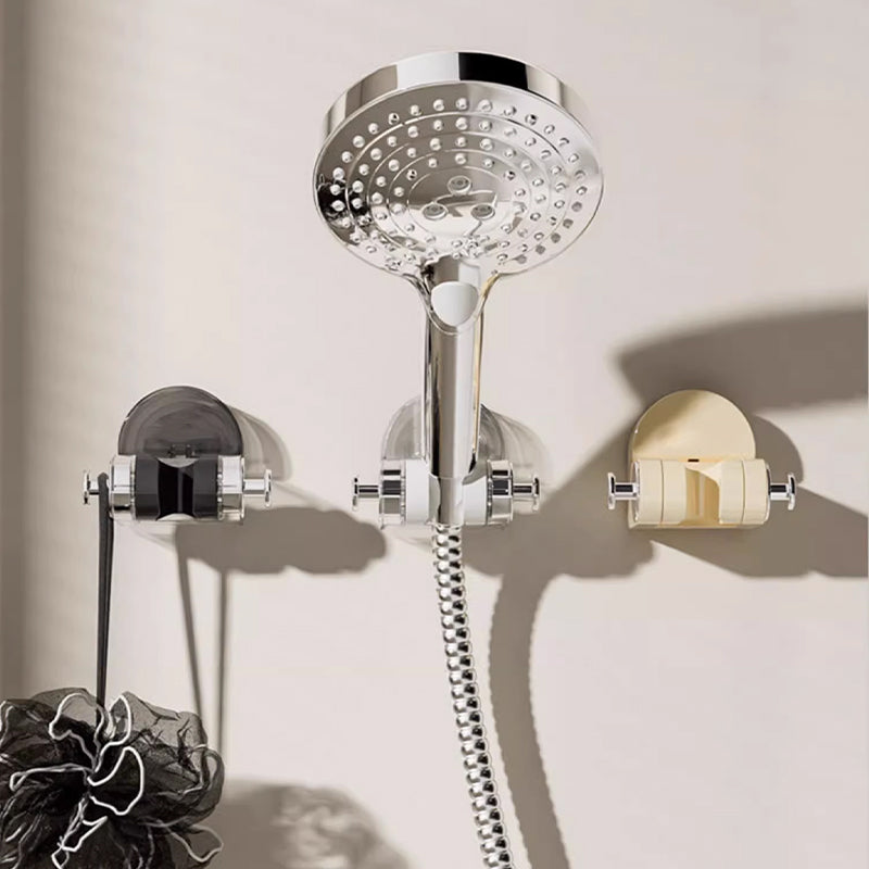 No-drill shower caddy & head holder, powerful suction for secure bathroom storage