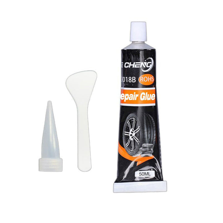 Durable, waterproof Universal Tire Repair Adhesive, designed for high temperature automotive, motorcycle, bicycle use