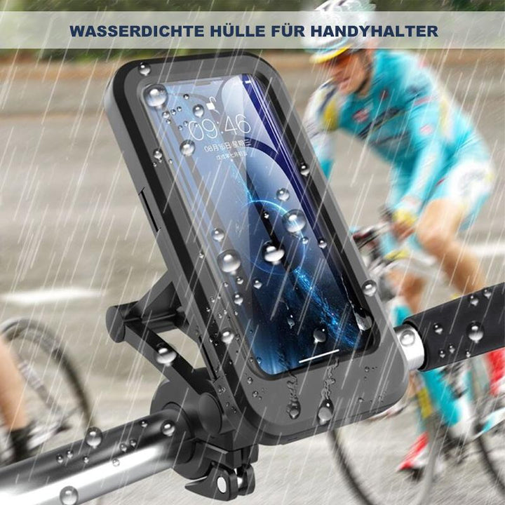 Cycling accessory: Universal phone mount, 360-degree rotation, weather-resistant