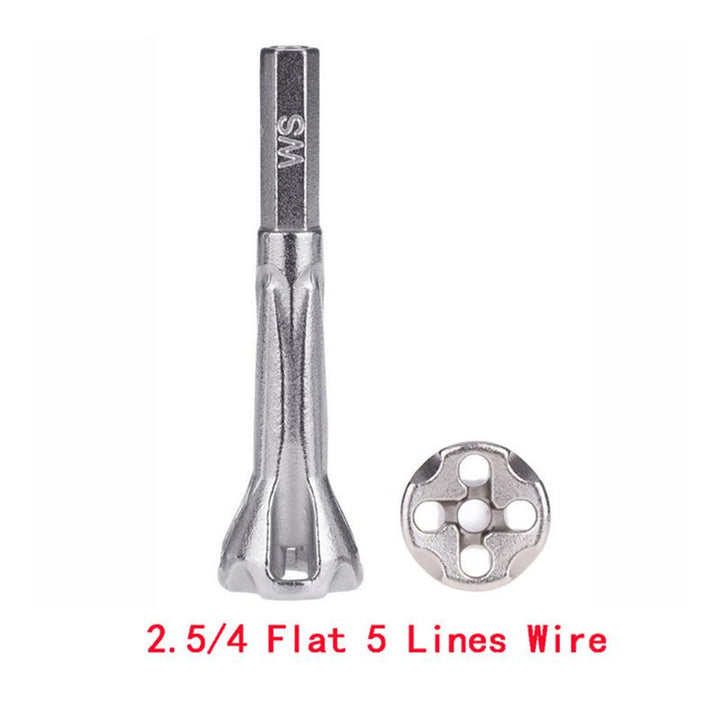 Durable universal wire twisting tool, high-quality steel for long-lasting performance in electrical work