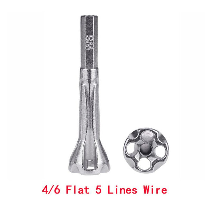 Set of universal wire twisting tools, designed for easy and quick wire splicing by electricians