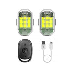 2 light with wireless remote