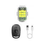 a light with wireless remote