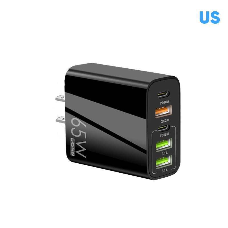 Professional 65W fast charger USB station, providing efficient power for all your devices