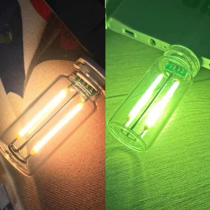 Multifunctional USB light, touch control, dimmable for bedroom, car, or nursery use.