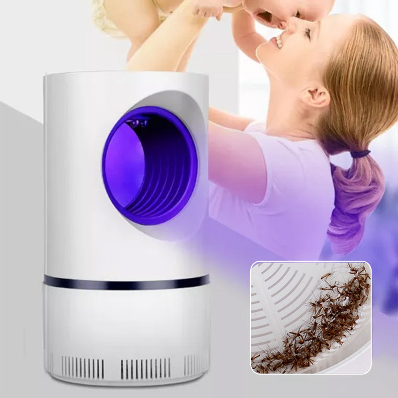 Child-safe USB mosquito trap, non-toxic and silent for effective insect removal