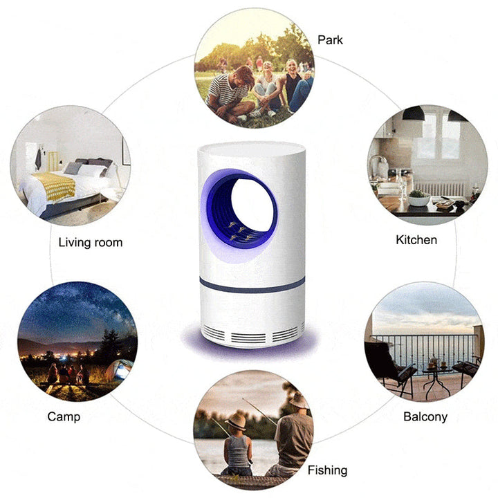 Modern design USB mosquito lamp, perfect for any room, offering silent pest control