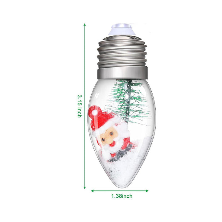 Close-up of the intricate design of a snowman character on USB Christmas fairy lights