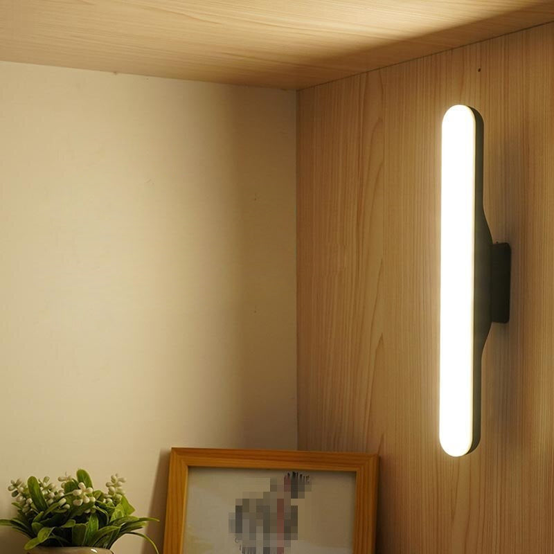 Portable USB rechargeable magnetic LED light bar, ideal as a task reading lamp