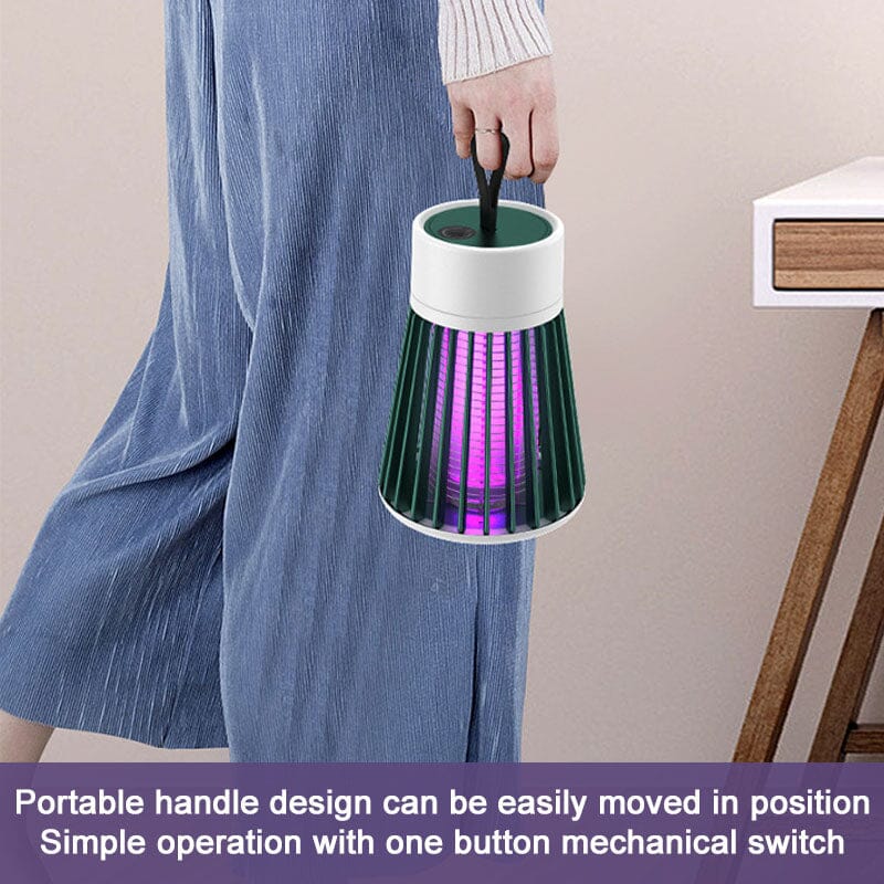 Mosquito trap with micro USB charging, portable and efficient bug zapper for any room