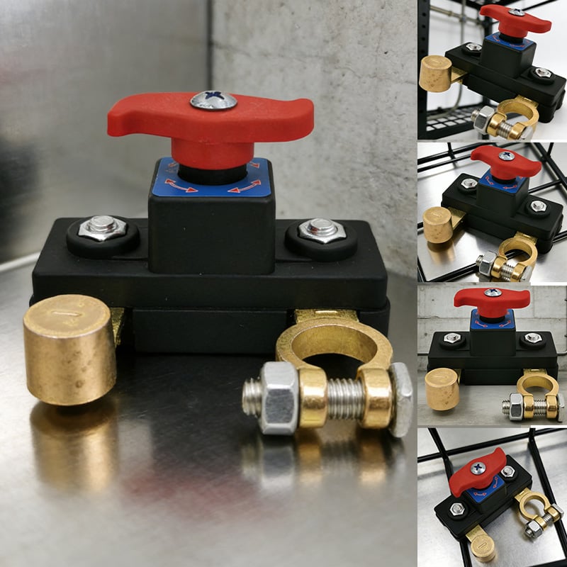 Automotive battery disconnect switch, essential car accessory for power isolation