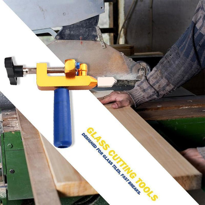 Durable ceramic tile cutting tool, ideal for DIY enthusiasts and craft projects