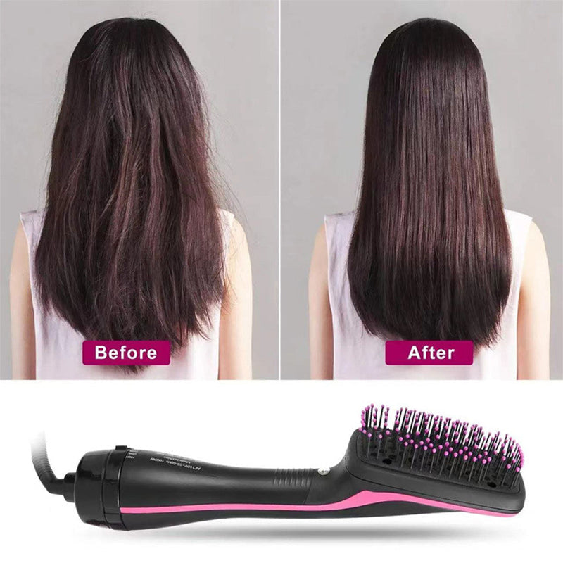Hair straightener and curler package, highlighting 'ionic technology' and 'quick heat' features