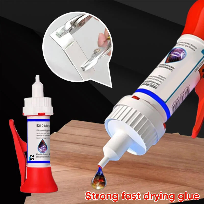 Versatile Multi-Material Instant Repair Adhesive Glue for household DIY projects, strong bond on various surfaces