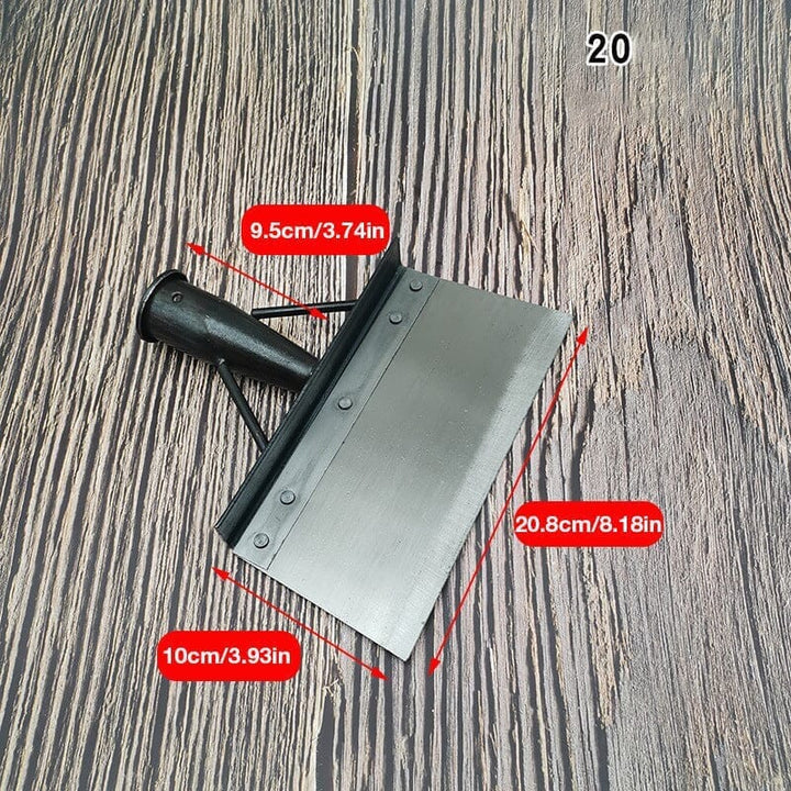 High-performance stainless steel cleaning tool, great as a garden shovel.