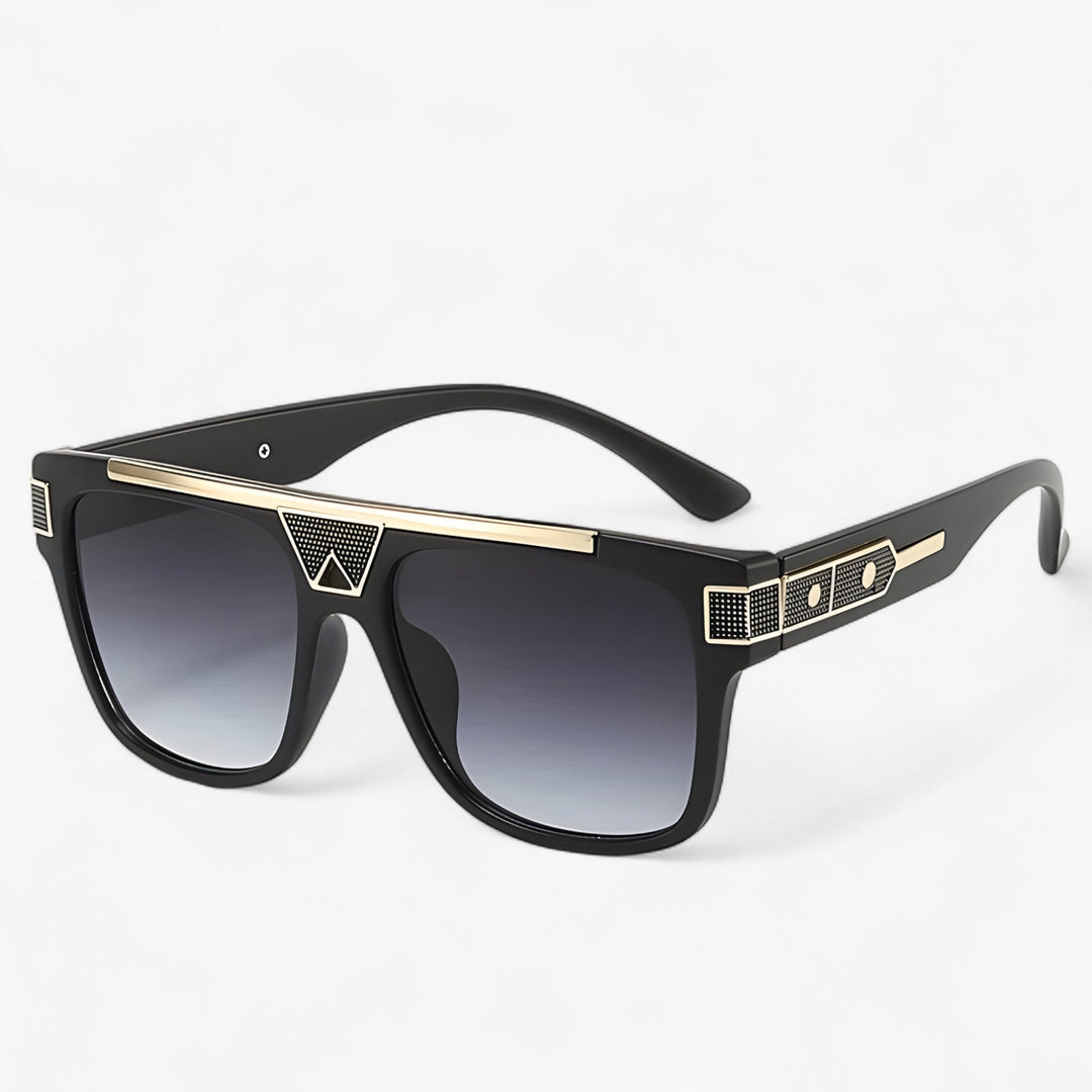 Classic vintage aviator sunglasses for men and women, with stylish mirrored lenses and UV protection.