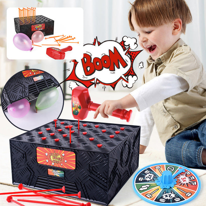 Wack-A-Balloon party game box, vibrant & fun, for all ages, family playtime