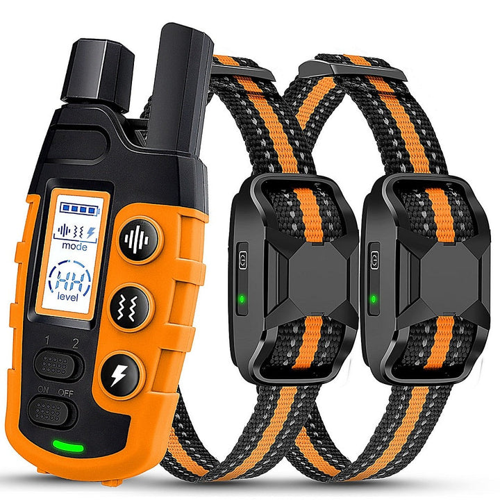 Effective waterproof dog training collar kit for pet obedience, includes remote. Great for outdoor dog gear.