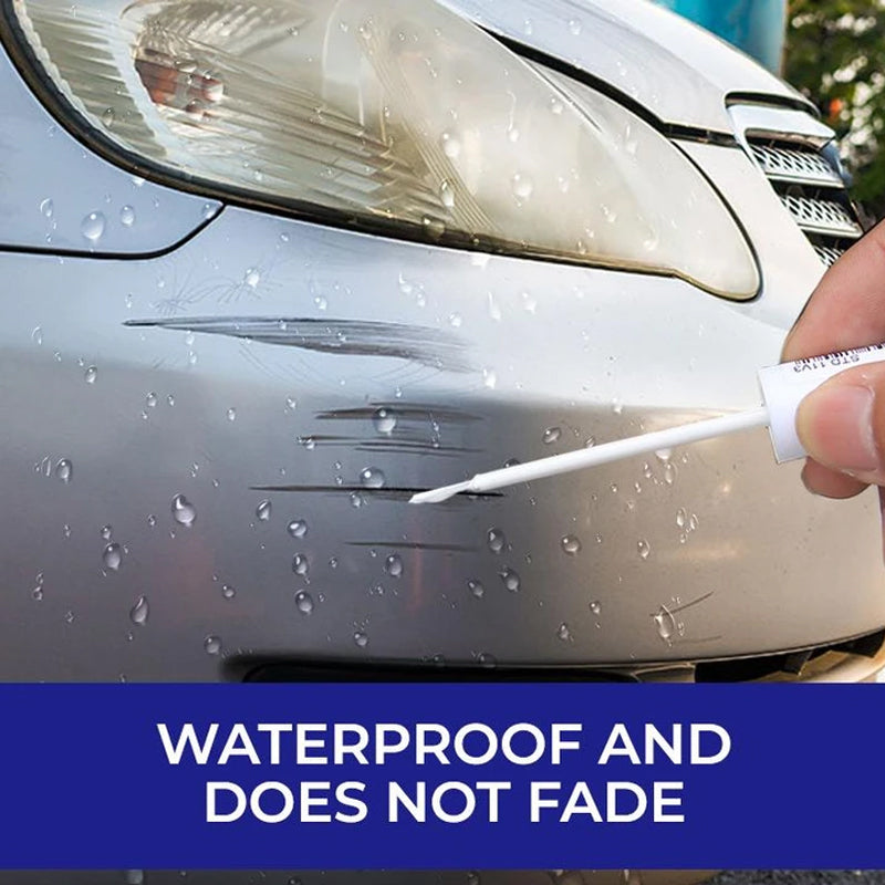 Vehicle scratch repair pen, a waterproof touch-up solution for automotive paint & household chips