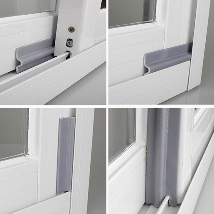 Packaging of universal self-adhesive door & window seal strip, household weatherstrip