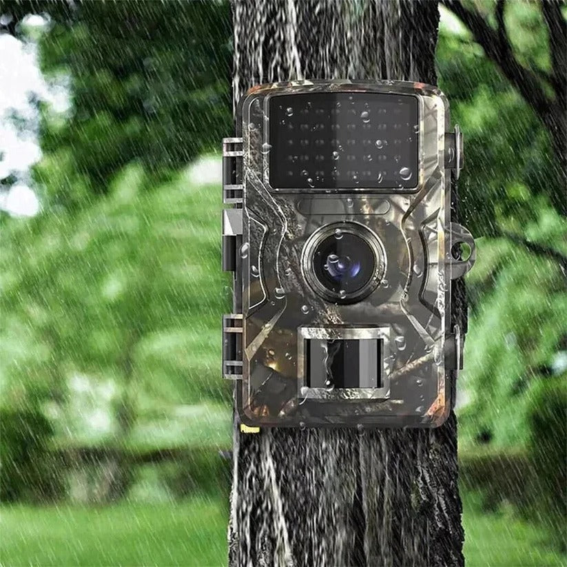 Capture wildlife with this outdoor night vision trail camera, perfect for animal monitoring & security.