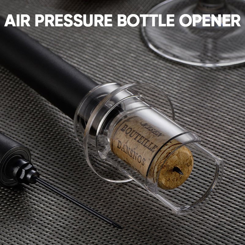 Wino On The Go effortless wine bottle opener set, portable air pressure cork remover, kitchen gadget
