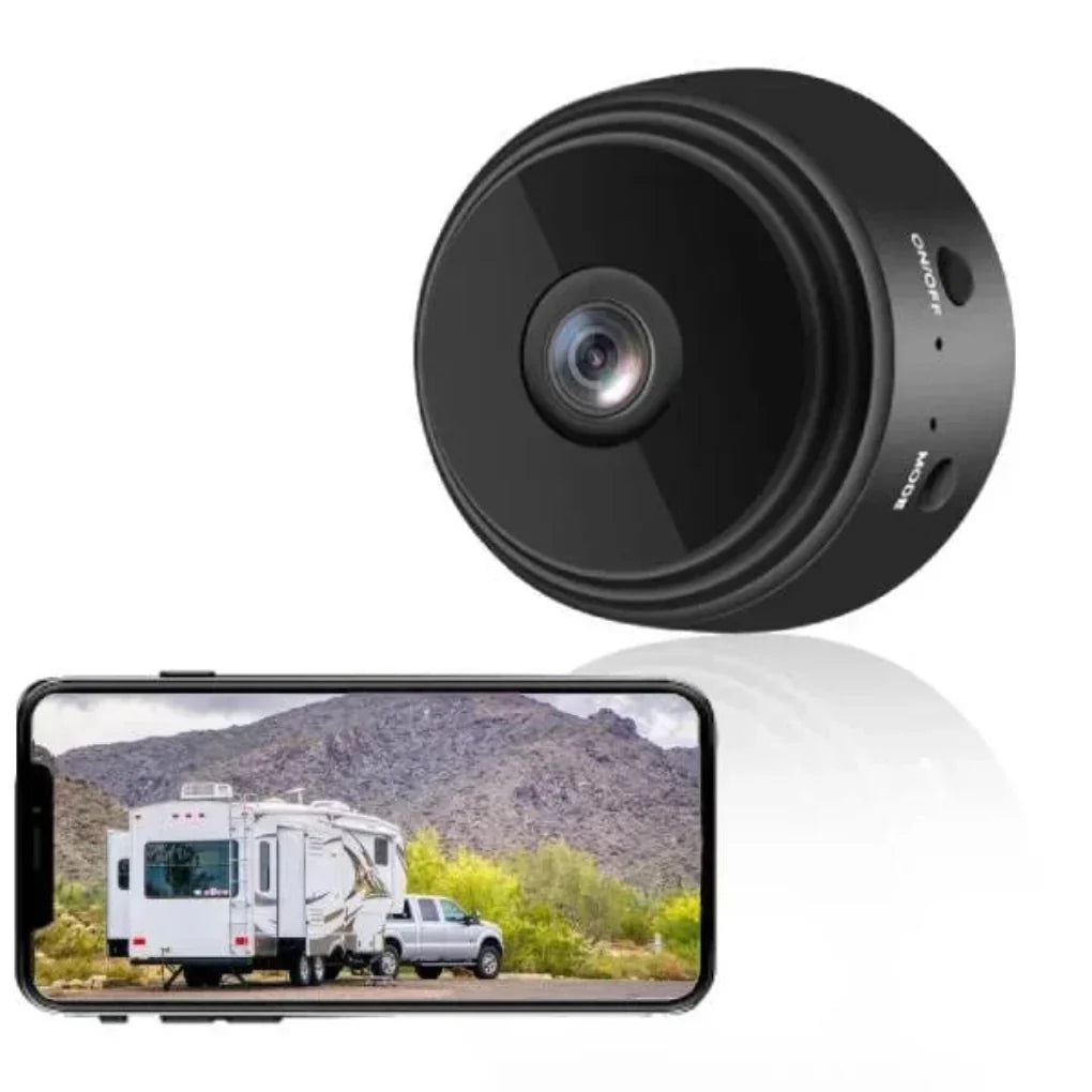 Waterproof wireless truck & trailer backup camera, 1080p, a driving assistant for enhanced reversing safety.
