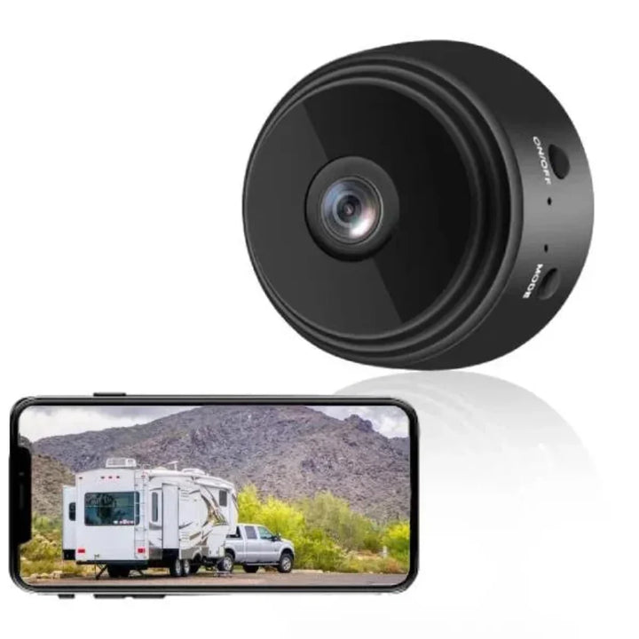 Waterproof wireless truck & trailer backup camera, 1080p, a driving assistant for enhanced reversing safety.