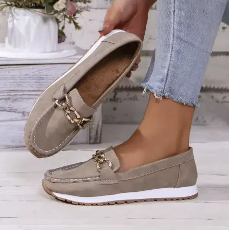 Casual Adeline women's loafers, handcrafted with arch support for comfortable, stylish wear.