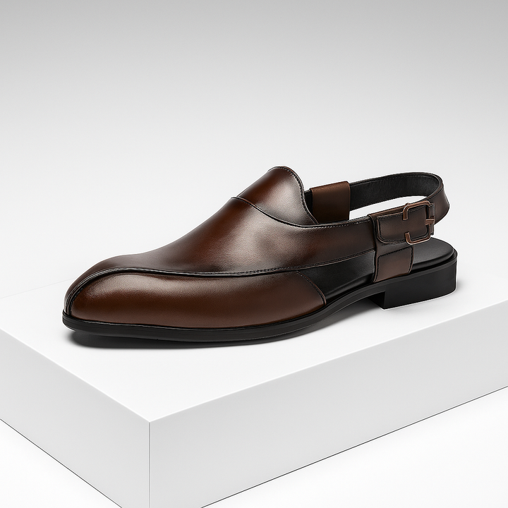 Women's black leather square toe slingback loafers, comfortable & stylish spring/summer footwear