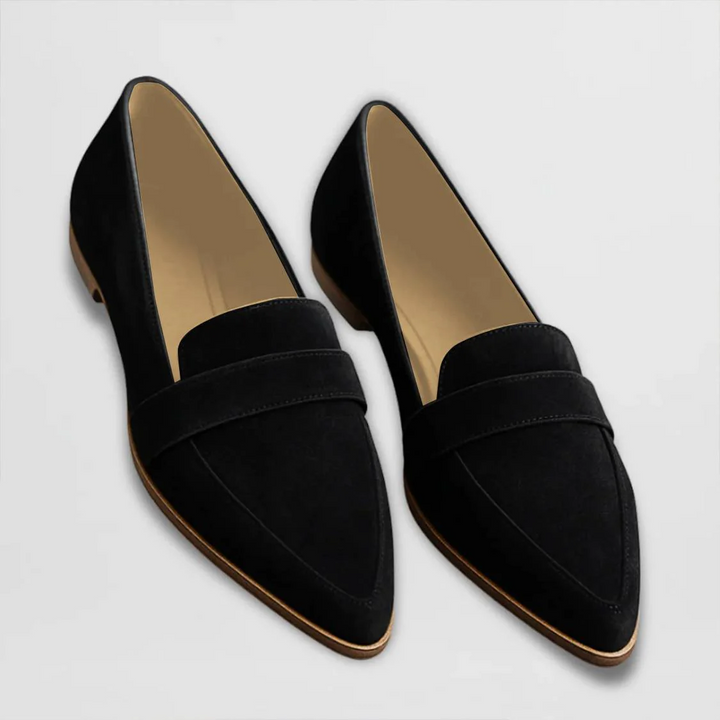 Everyday women's pointed-toe slip-on flats, providing comfortable and stylish casual footwear for any occasion.